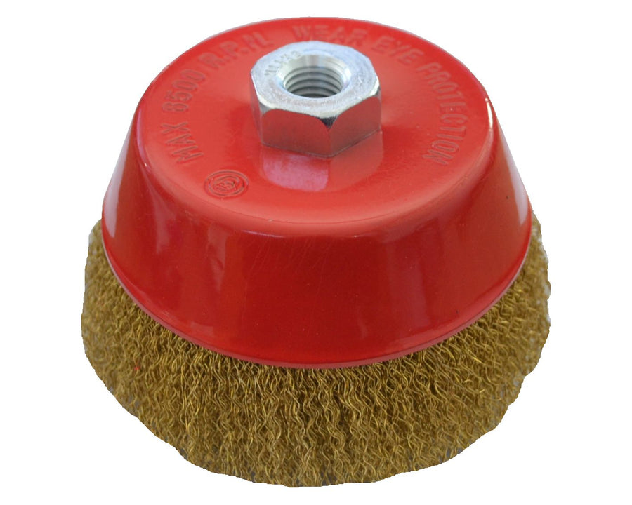 120mm x M14 Crimped Cup Brush