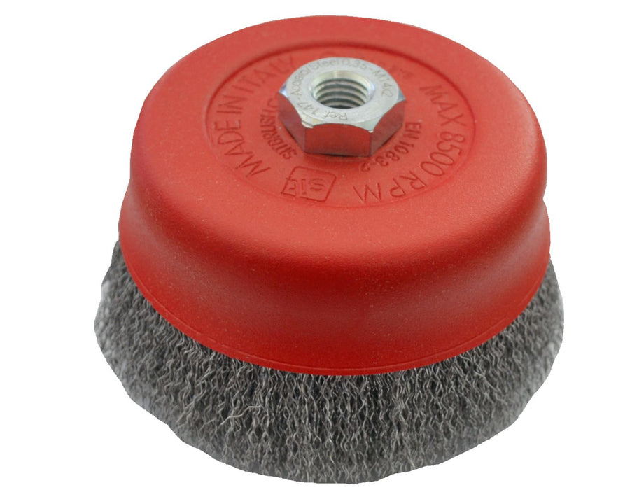 120mm x M14 Pro Crimped Cup Brush