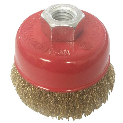75mm M14 Crimped Cup Brush