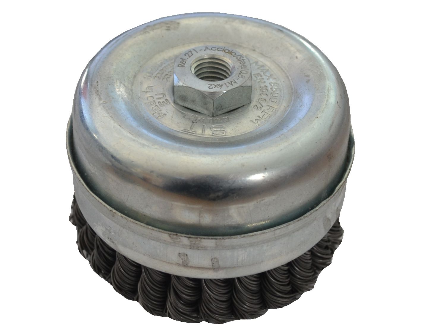 100mm x M14 Pro Twist Knot Cup Brush