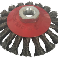 95mm x M14 Pro Flat Twist Knot Wire Brush