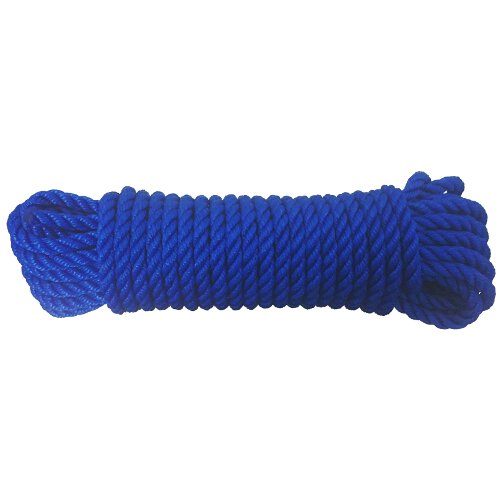 10mm x 15m Blue Poly Rope