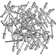 3/16in Long Aluminium Rivets Pack of 50