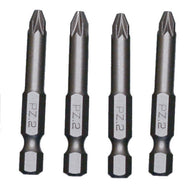 10 x 50mm PZ2 Screwdriver Bits