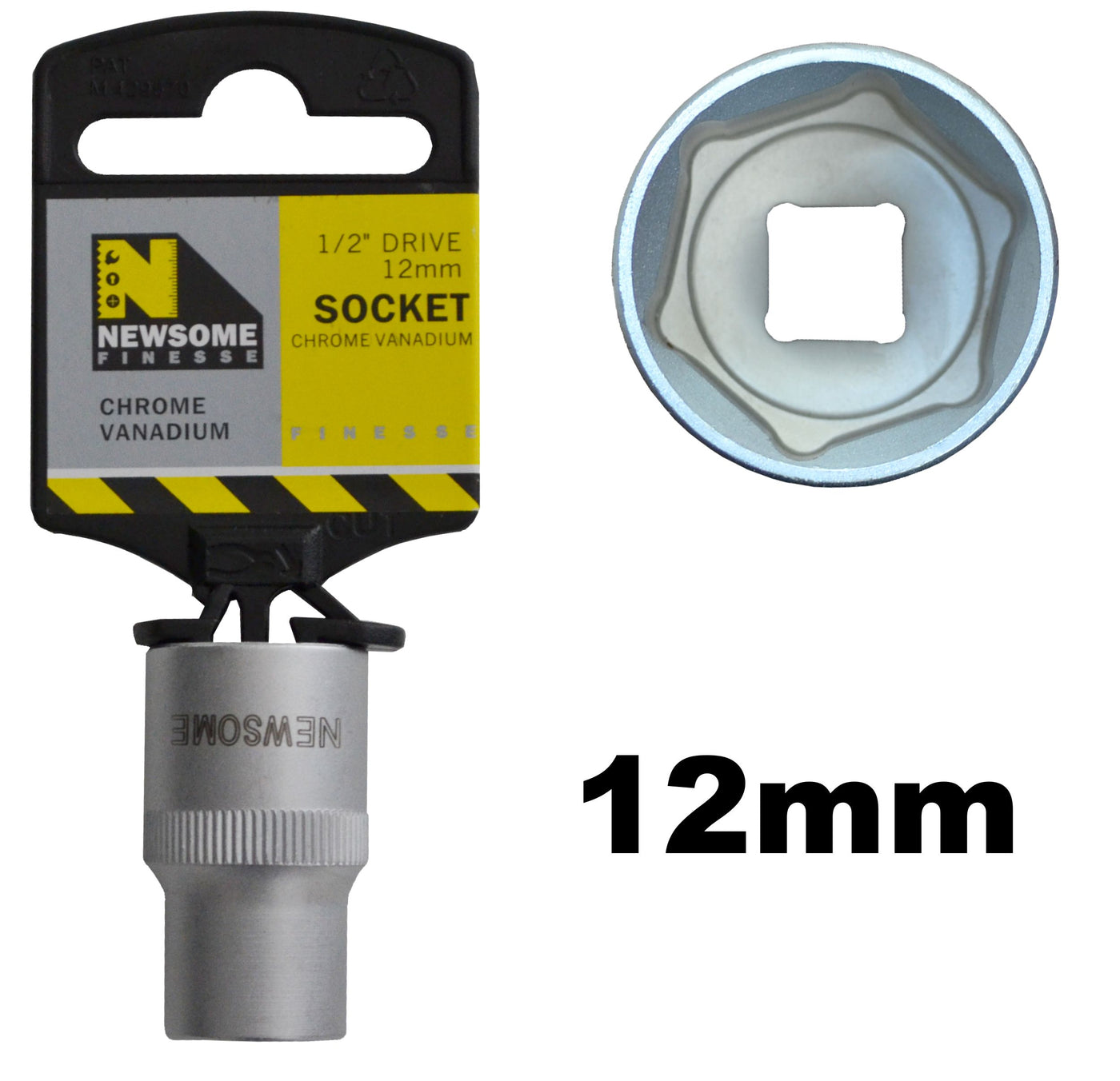 12mm 1/2in Drive Socket