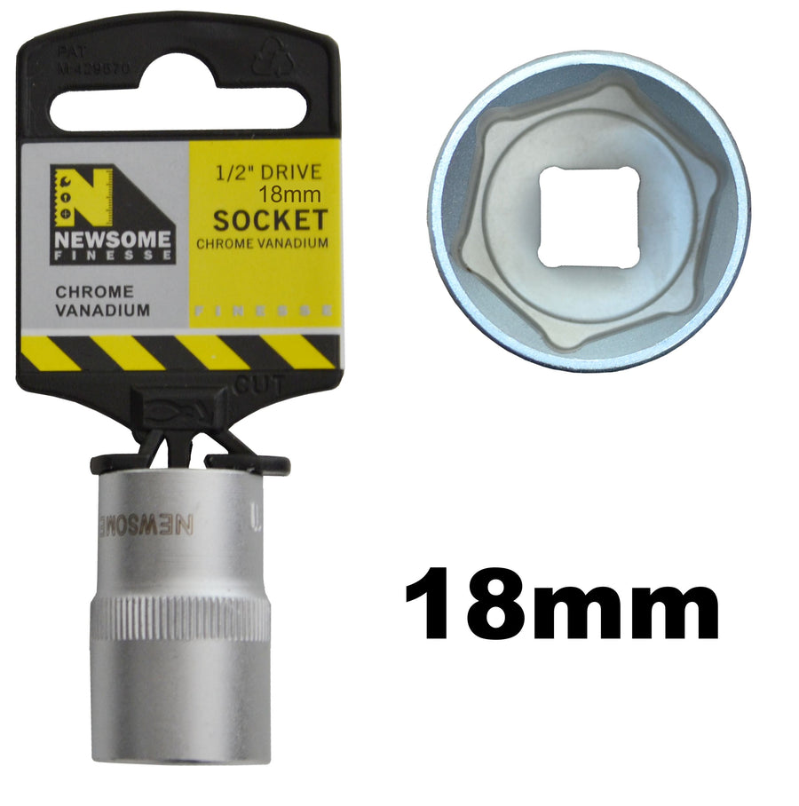 18mm 1/2in Drive Socket