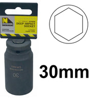 30mm 1/2in Drive Deep Impact Socket