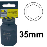 35mm 1/2in Drive Deep Impact Socket