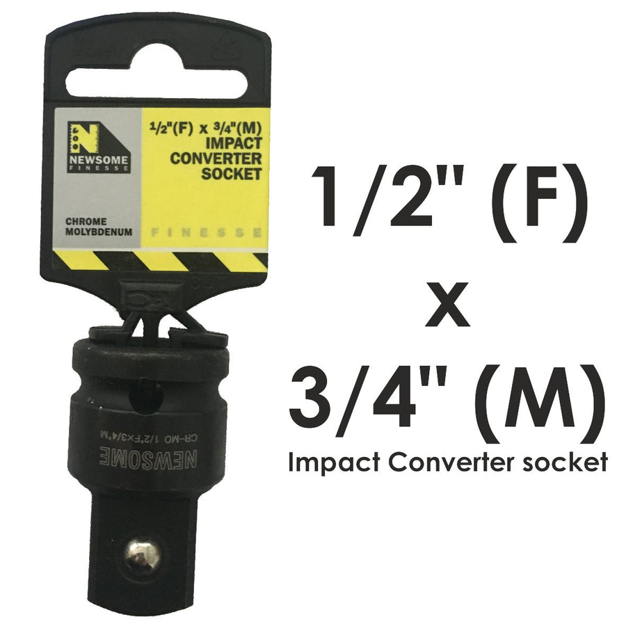 1/2in Drive to 3/4in Drive Impact Converter