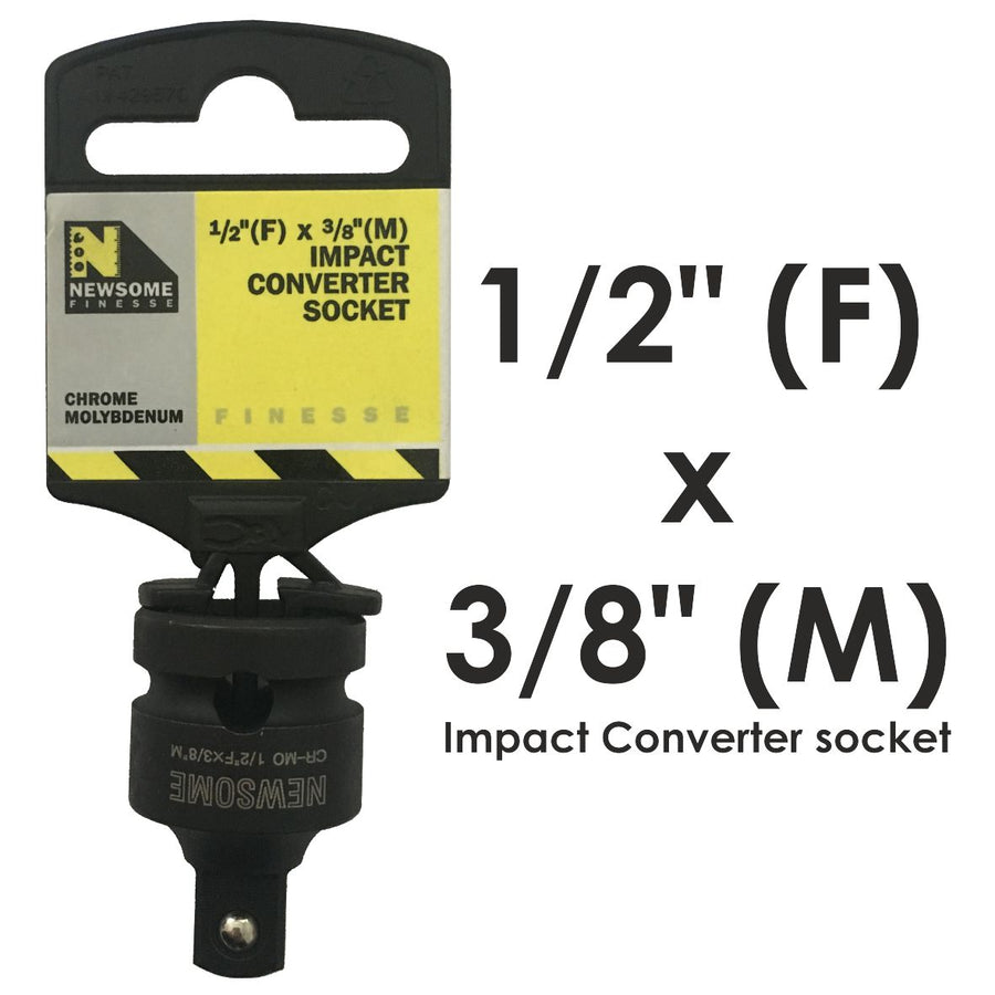 1/2in Drive to 3/8in Drive Impact Converter