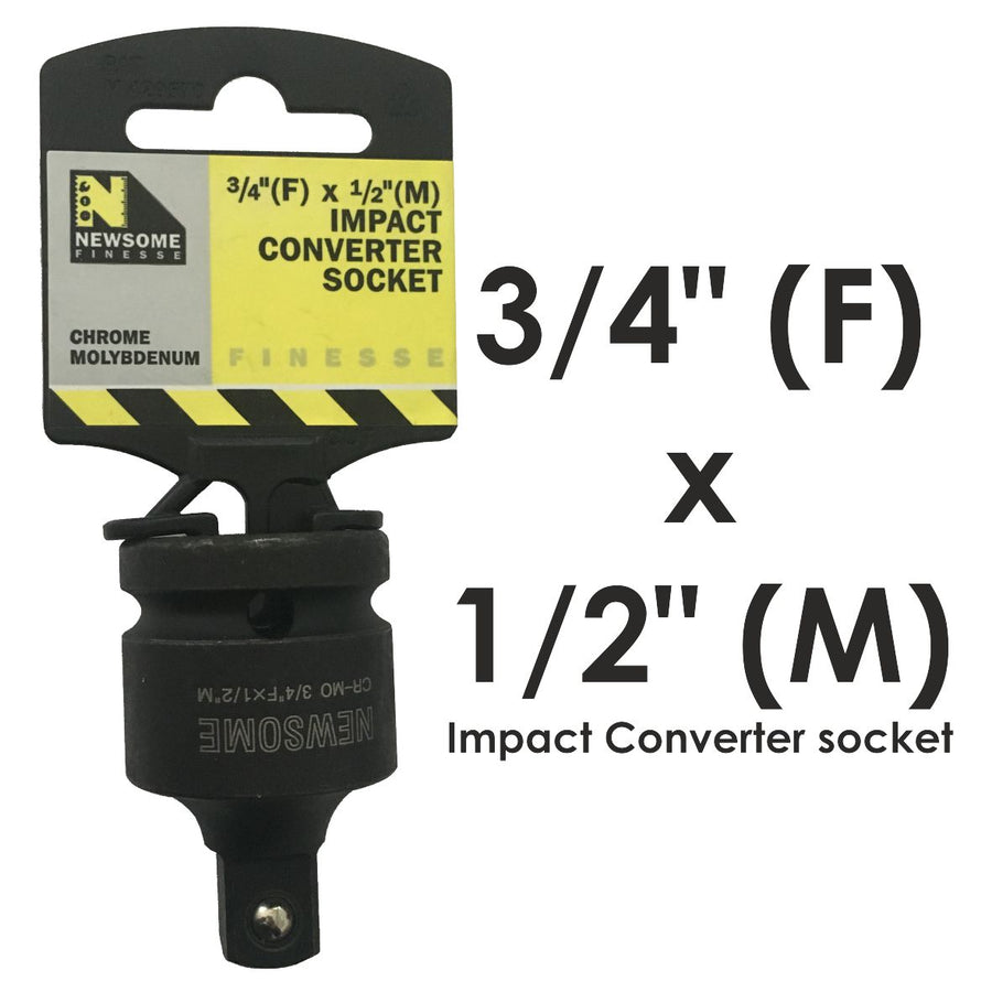 3/4in Drive to 1/2in Drive Impact Converter