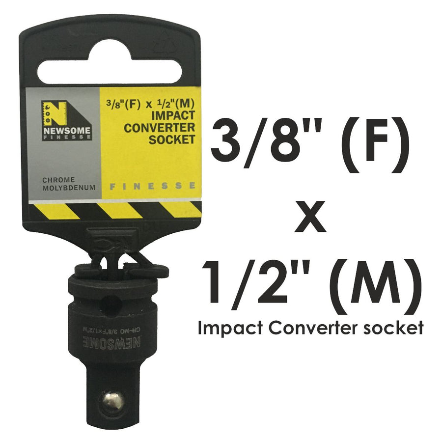 3/8in Drive to 1/2in Drive Impact Converter