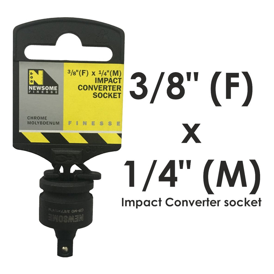 3/8in Drive to 1/4in Drive Impact Converter