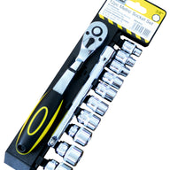 12pc 3/8in Metric Socket Set 8mm - 19mm