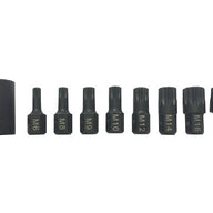 9pc 1/2in Drive Impact Spline and Holder Bit Set