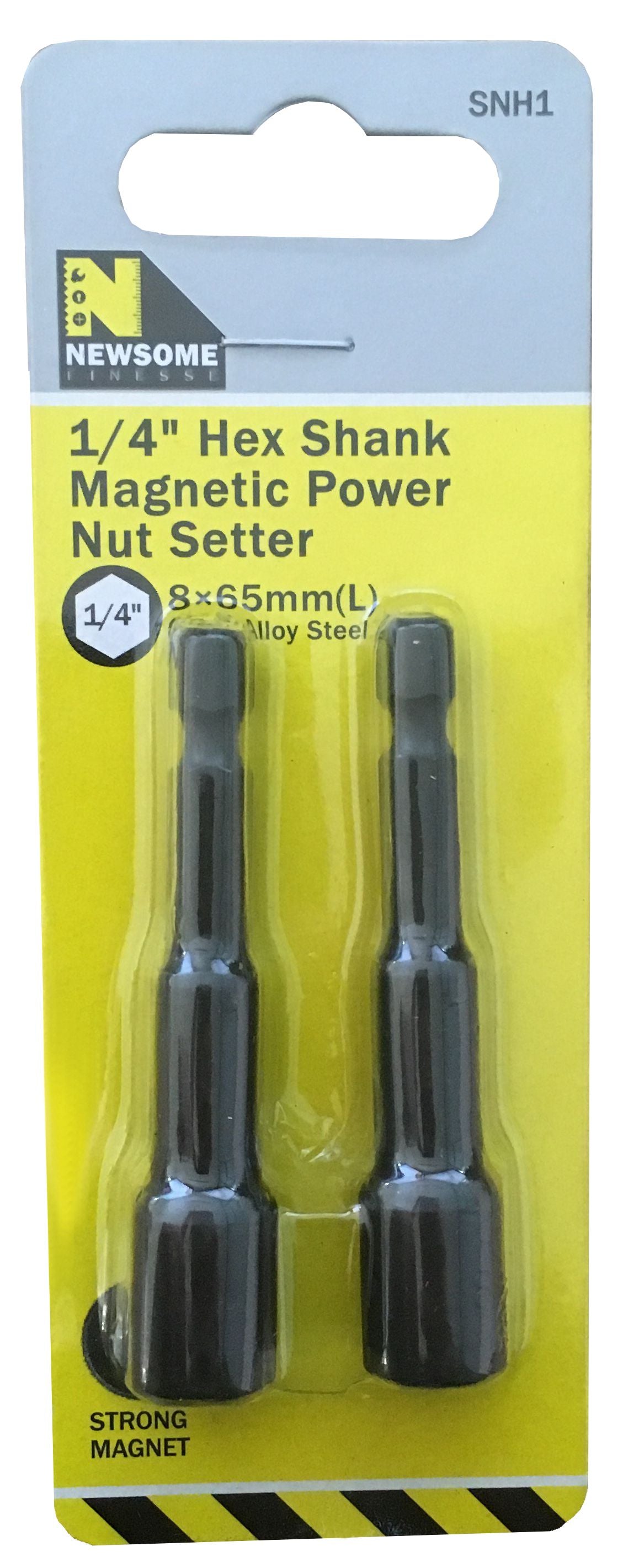 8mm x 65mm Magnetic Power Nut Setter (2pc)