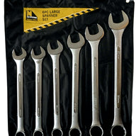 6pc Metric Large Combination Spanner Set