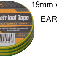 19mm x 20M Earth PVC Electrical Tape
