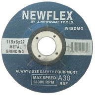 4 1/2in (115mm) Depressed Centre Metal Grinding Disc