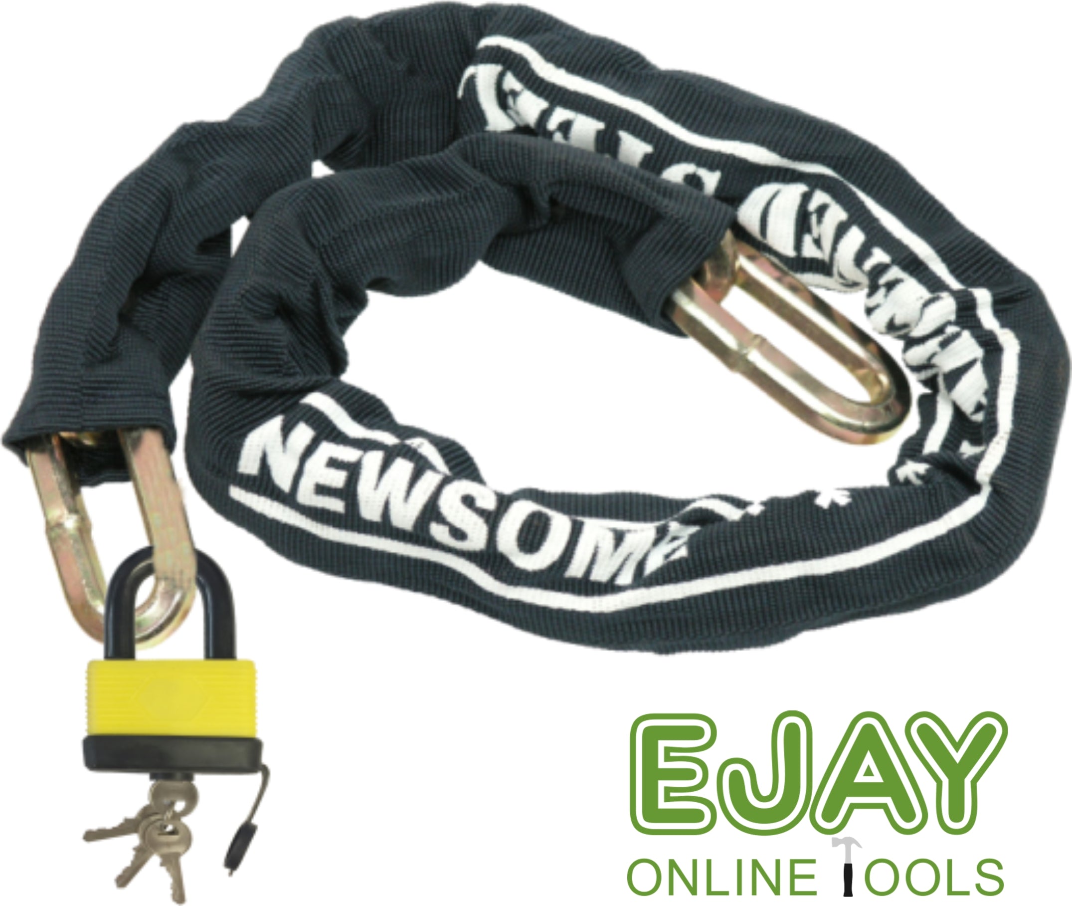2m Chain and 65mm Laminated Waterproof Lock